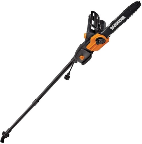 WORX WG309 8 Amp 10" 2-In-1 Electric Pole Saw & Chainsaw with Auto-Tension - Appears New   - Lot 442