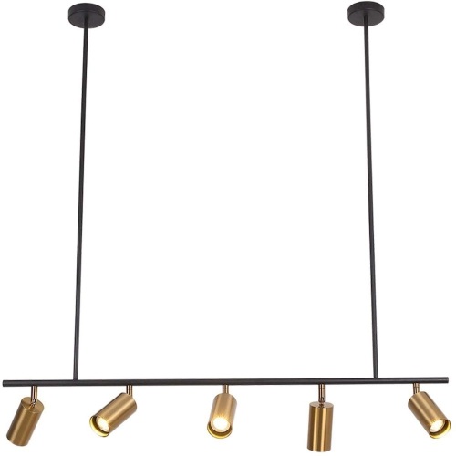 BOKT Hanging Pendant Light with 5 LED Bulbs - Appears New  - Lot 445