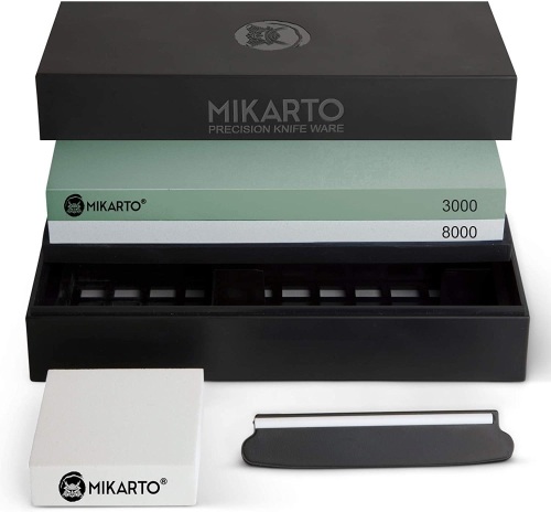 Professional Knife Sharpening Stones Dual Grit Whetstone 3000/8000 for Kitchen & Chef Knives - New   - Lot 456