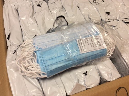 Case of Disposable Face Masks, 85 Packs of 50 - New - Lot 474