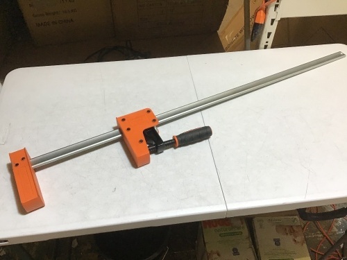 Jorgensen Cabinet Master 36" 90 Degree Parallel Steel Bar Clamp - Appears New with Cosmetic Damage - Lot 493