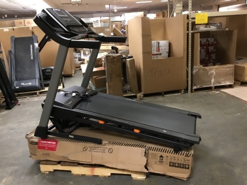 Lot of (2) NordicTrack T 6.5 S Treadmill-NTL17915, (1) Works but Incline Setting is Broken, (1) For Parts or Repair   - Lot 506