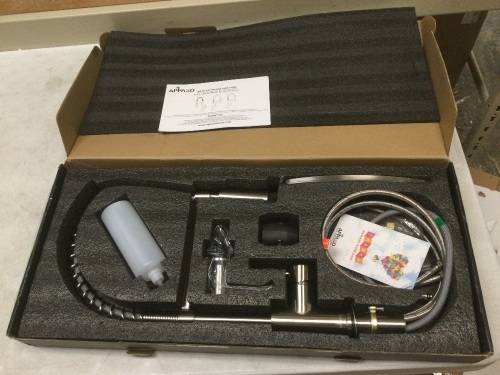 Appaso Pull-Down Spring Kitchen Faucet. Appears New - Lot 610