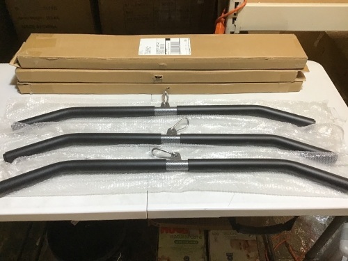 Lot of (3) Weight Bench Bars - Appear New  - Lot 637