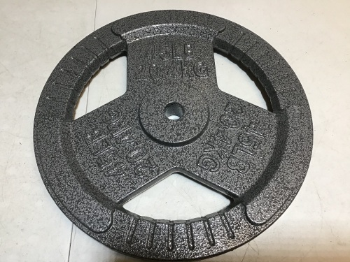 HulkFit 1" Iron Plate for Strength Training - Appears New - Lot 692