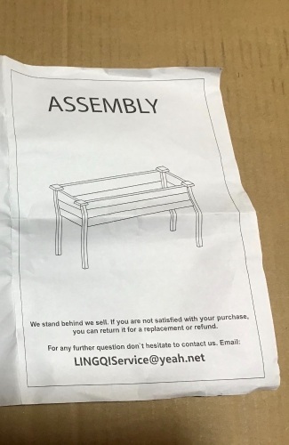 Raised Garden Bed, Details Unknown - Appears New in Damaged Box  - Lot 703