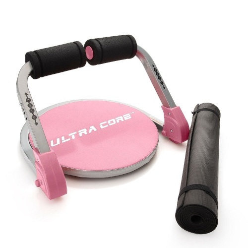 Ultra Core Max Total Body Strength & Cardio Exercise Machine, Pink - Appears New    - Lot 805