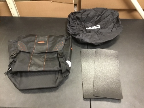 Ibera Bicycle PakRak Clip-On Quick-Release All Weather Single Pannier with Rain Cover - Appears New - Lot 809