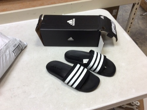 Adidas Adilette Comfort Slides, Womens Size 10 - Appear New  - Lot 829