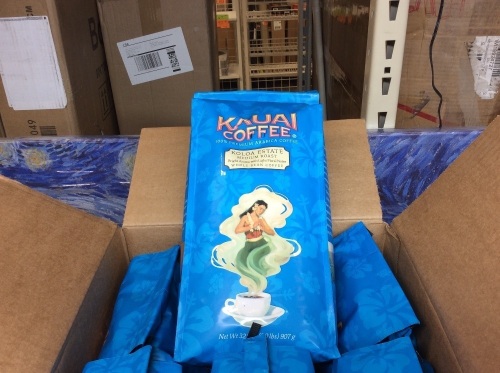 Lot of (3) Cases of Kauai Whole Bean Coffee, Estate Medium Roast 6/32 Oz Packs Per Case, Best By 04/13/21 - Appears New  - Lot 838