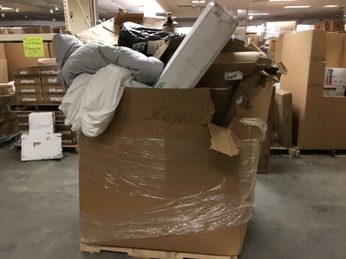 Large Salvage Pallet. Items Will Be Broken and Incomplete.  - Lot 921