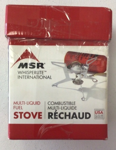 MSR Whisperlite International V2 multi-fuel stove, E-Commerce Return, Untested - Lot 1019
