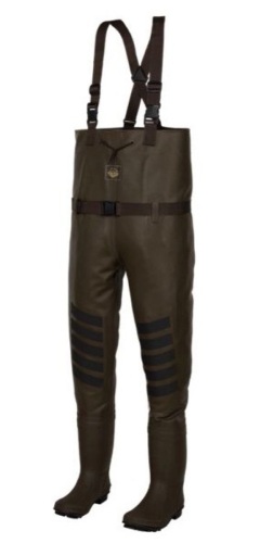White River Fly Shop Rubber Boot-Foot Waders for Men, Size 10, E-Commerce Return, Untested - Lot 1021
