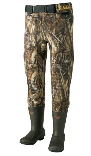 Cabela's Classic 3.5mm Waist High Hunting Waders for Men - TrueTimber DRT - 12/Regular, Appears New - Lot 1066