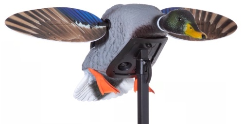 MOJO Outdoors Elite Series Mini Mallard Motorized Duck Decoy, E-Commerce Return, Powers On, Missing Wing. - Lot 1095