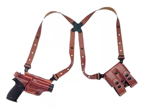 Galco Gunleather Miami Classic Shoulder Rig System, S&W M&P 9/40, E-Commerce Return, Untested - Lot 1101