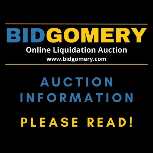 AUCTION INFORMATION - PLEASE READ! - Lot 1