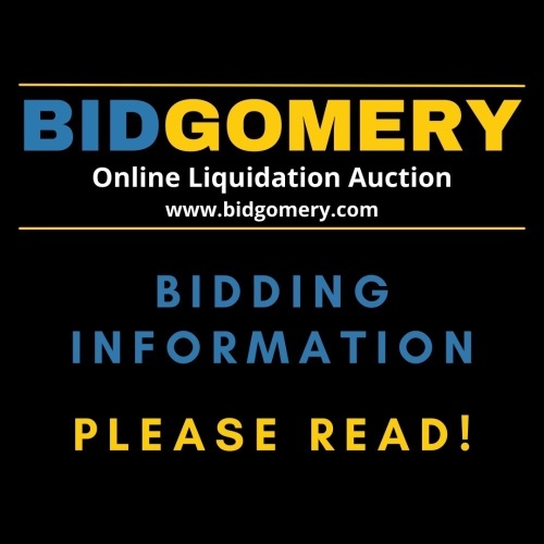 BIDDING INFORMATION - PLEASE READ! - Lot 2