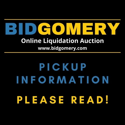 PICKUP INFORMATION - PLEASE READ! - Lot 3