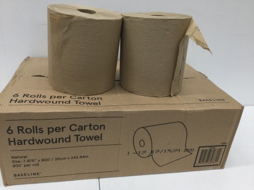 Recycled Hardwound Paper Towel,Appears New - Lot 127