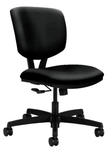  HON Volt Task Chair - Center-Tilt - Black Fabric, Appears New - Lot 165