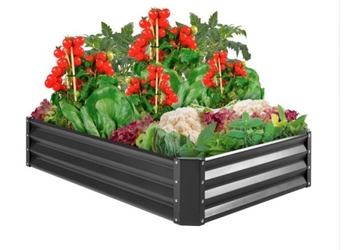 Metal Raised Garden Bed ,APPEARS NEW - Lot 194