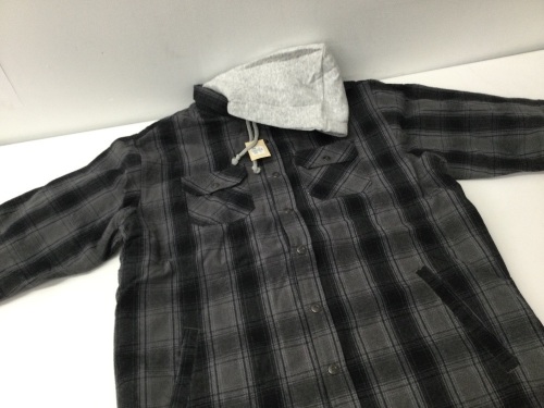 Squared Sleeve Shirt Jacket Me's,Appears New - Lot 277