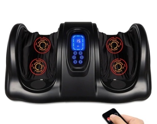Therapeutic Kneading and Rolling Shiatsu Foot Massager for Foot,New - Lot 292
