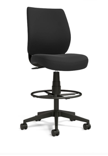 Essentials™ Fabric Drafting Stool,New - Lot 301