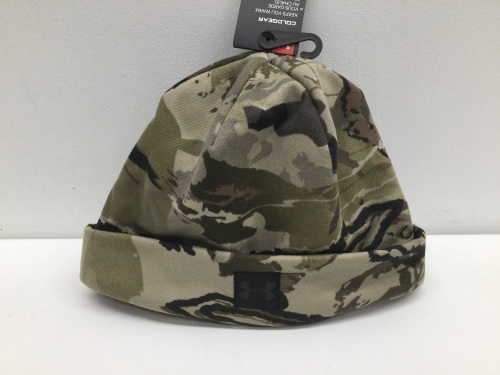 Men's UA Camo Storm Beanie,Apears New - Lot 488