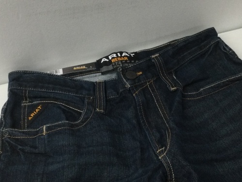 Rebar M4 Relaxed DuraStretch Basic JEANS,NEW - Lot 515