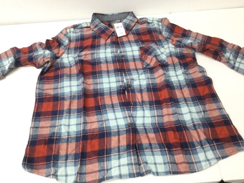 Natural Reflections Plaid Long Sleeve , New - Lot 632