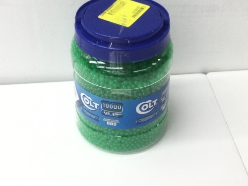 COLT CLEAR GREEN ROUND BILLES,NEW - Lot 655