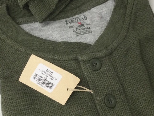 REDHEAD BRAND CO LONG SLEEVE SHIRT,NEW - Lot 659