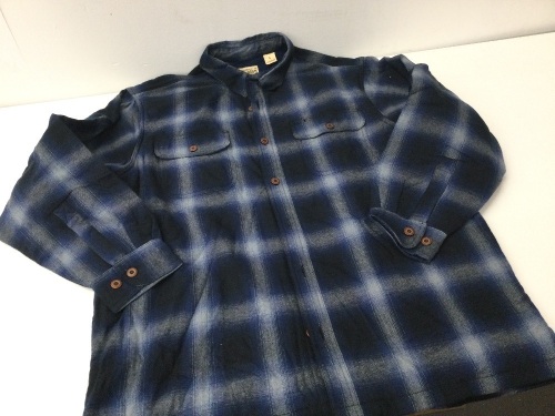 RedHead Bear Creek Plaid Flannel Long-Sleeve Shirt for Men, New - Lot 660