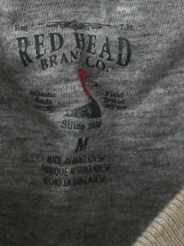  redheadLong-Sleeve Shirt for Men,Appears New - Lot 665