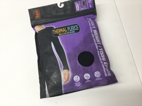 Womens Thermal Fleece Molleton Isotherme, New - Lot 673