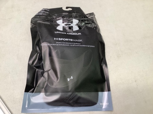 Under Armour Unisex Sports Mask, Large, Appears New - Lot 131