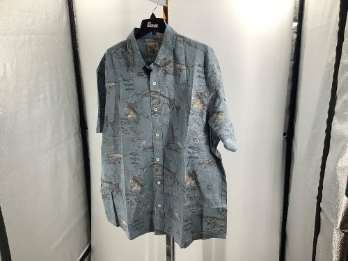 Red Head Men's Short Sleeve Shirt, 2XL, Appears New - Lot 209