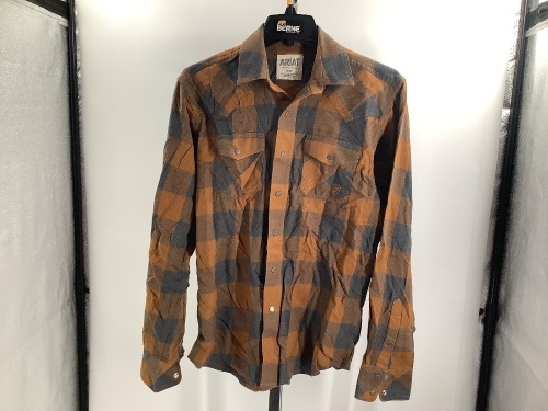 Ariat Hayward Retro Snap Shirt, Men's Small, Appears New - Lot 276