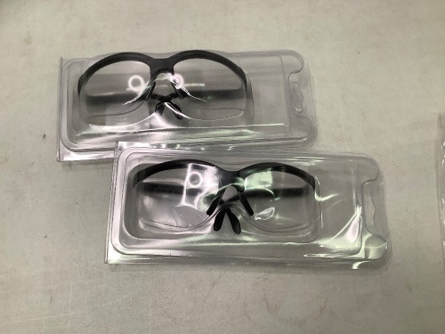 Lot of (2) Safety Glasses, Appears New - Lot 357