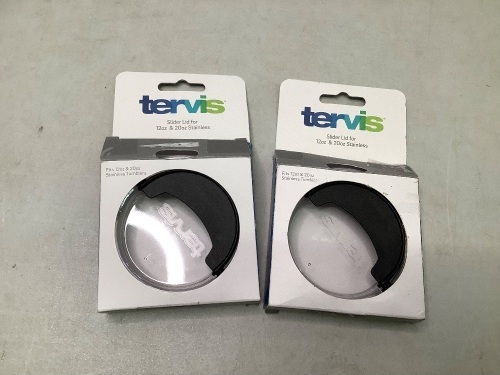 Lot of (2) Tervis Lid, Appears New - Lot 358