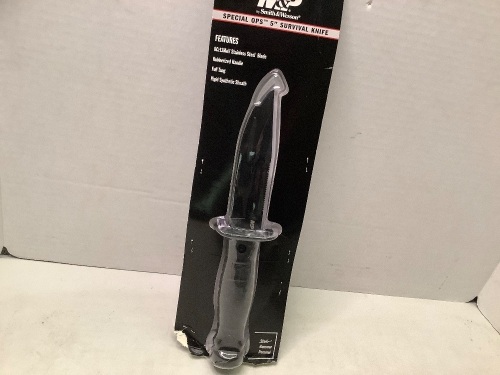 Smith & Wesson Special Ops 5" Survival Knife, Appears New - Lot 360
