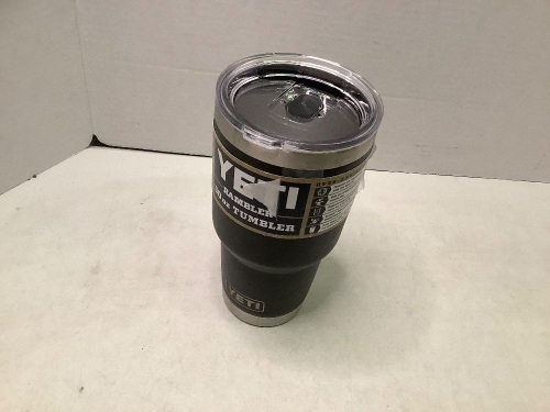 Yeti Ramber 30oz Tumbler, Lid Missing Piece, Appears New - Lot 393