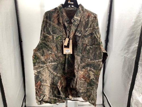 Red Head Men's Silent Hide Shirt, 2XLT, Appears New - Lot 402