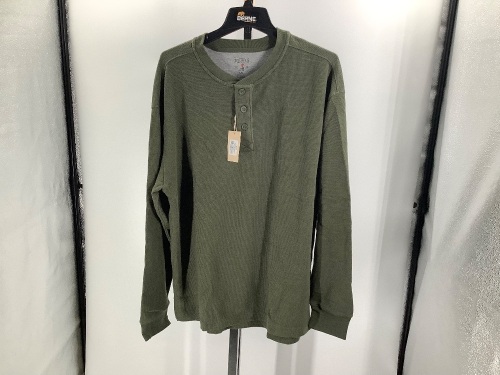 Red Head Men's Thermal, Large, Appears New - Lot 411