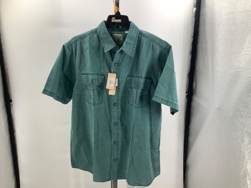 Red Head Men's Short Sleeve Shirt, Large, Appears New - Lot 588