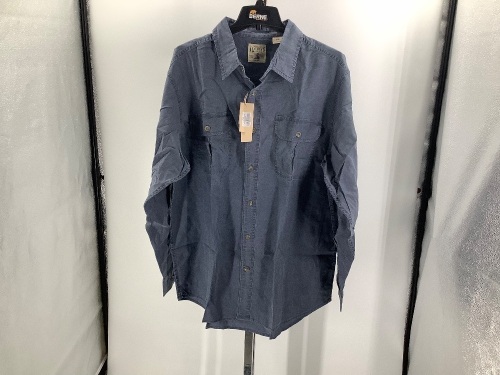 Red Head Men's Long Sleeve Shirt, XLarge, Appears New - Lot 618