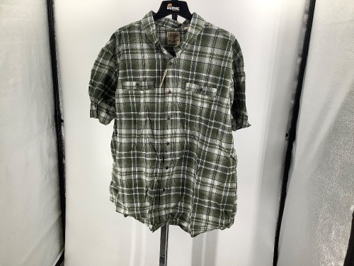 Red Head Short Sleeve Men's Shirt, 2XL, Appears New - Lot 628