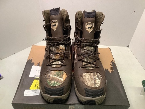 Irish Setter Hut 8" Boots, Men's 12, Ecommerce Return - Lot 705
